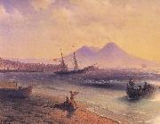 Ivan Aivazovsky Fishermen Returning Near Naples oil painting artist
